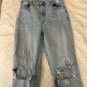 Abercrombie & Fitch 90s straight ultra high rise
